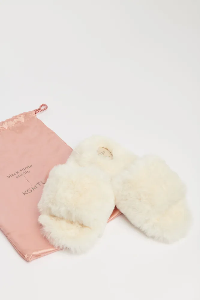 BSS x KGMTL | Faux Fur Slippers