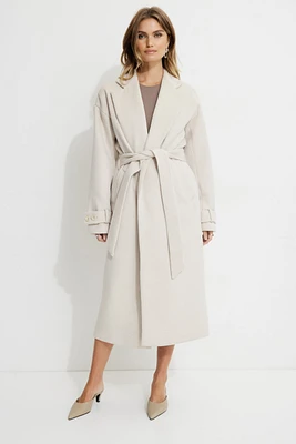 Belted Wool Coat