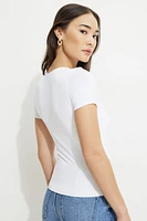 Drea Crewneck Jersey T Shirt