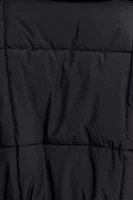 Belted Maxi Puffer Coat