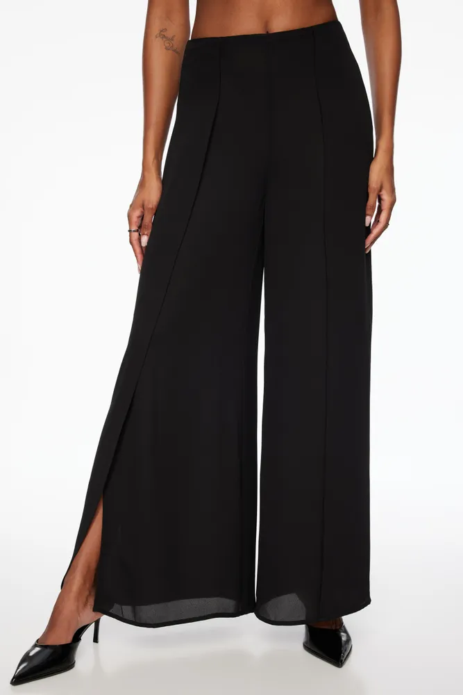 Flowy Open Wide Leg Pants