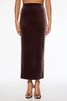 Arya Velvet Tube Maxi Skirt