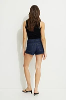 Claudia Mom Denim Shorts