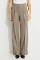 Sofia Pleated Straight Leg Pants