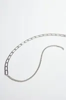 Flat Link Chain Belt 