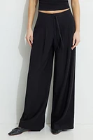 Wide Leg Drawstring Pants