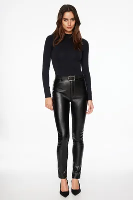 Kate Faux Leather Skinny Pants