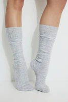 Heavenlyarn™ Cable Knit Calf High Socks