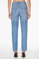 Justina Rhinestone Straight Leg Jeans