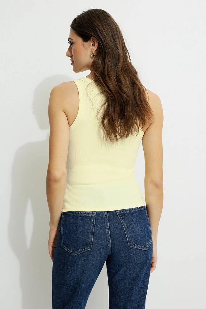 Rio Ribbed Tank Top