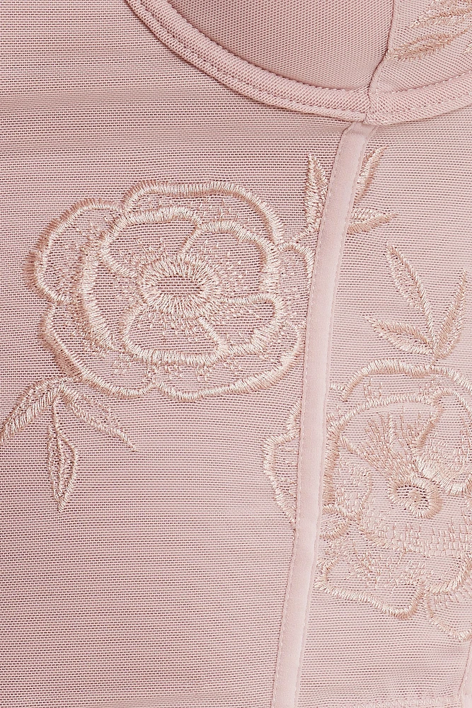 Embroidered Corset Top