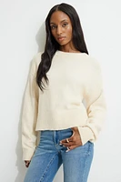 Relaxed Crewneck Sweater