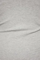 Long Sleeve Rib Knit Mini Dress