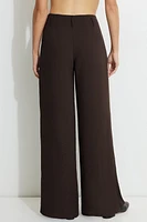 Jourdan Wide Mid Rise Pants