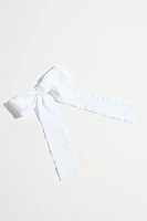 Ruffle Edge Bow Hairclip