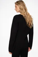 Long Sleeve V-Neck Sweater