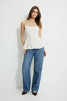Peplum Tank Top
