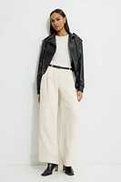 Jourdan Mid Rise Wide Leg Pants