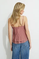 Camisole à volants Clover