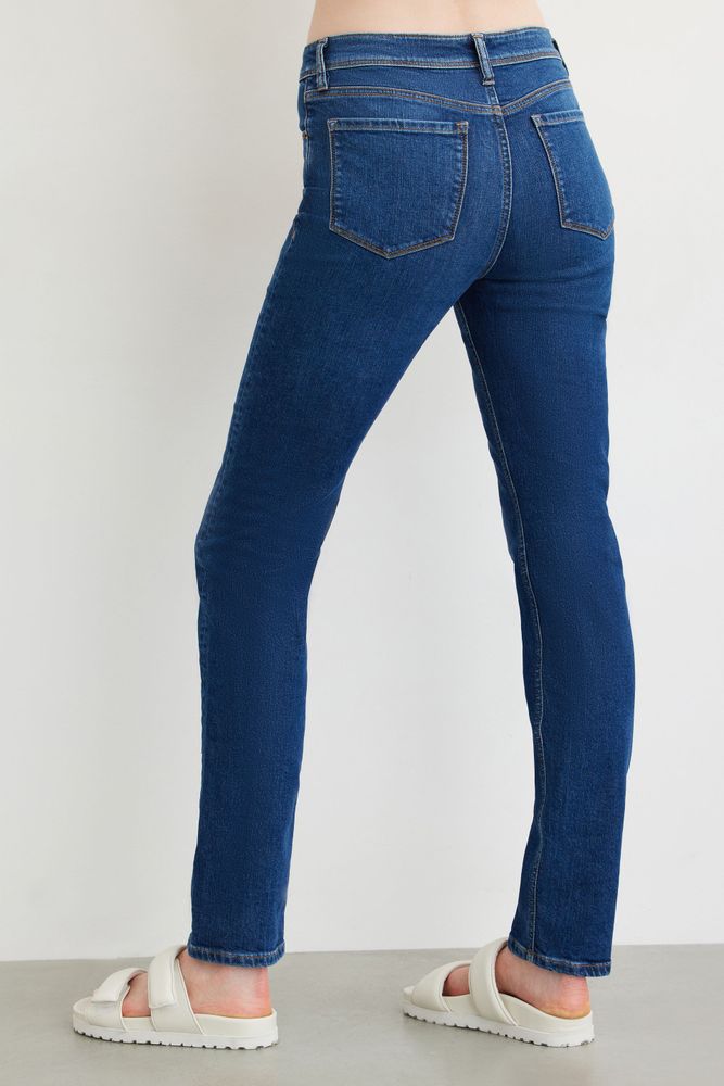 Liya Mid-Rise Slim Jeans