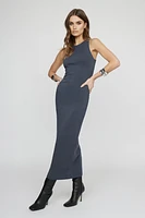 Robe maxi à dos ouvert