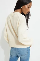 Relaxed Crewneck Sweater