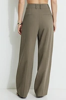 Sofia Pleated Straight Pants