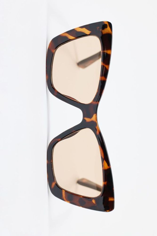 Edgy Cat-Eye Sunglasses