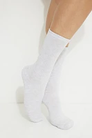 3-Pack Ribbed Crew Socks