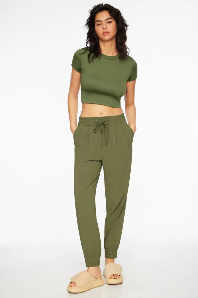 Sacha Twill Jogger Pants