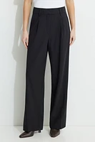 Sofia Pleated Straight Pants