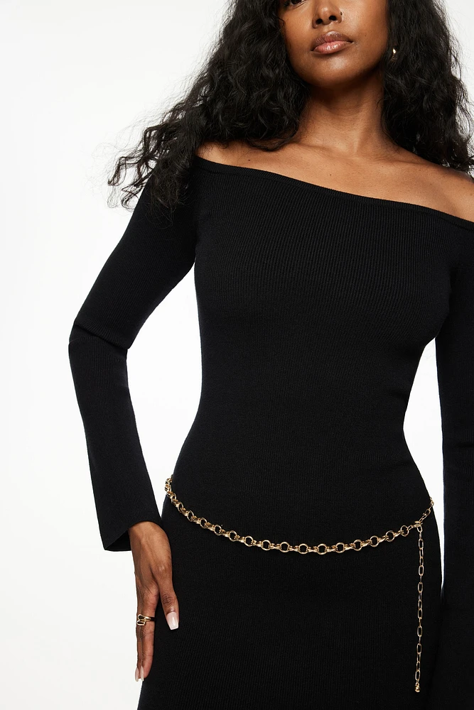 Ceinture à maillons ronds
