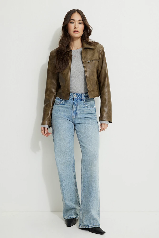 Tedi Ribbed Long Sleeve T Shirt