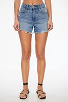 Claudia Mom Denim Shorts