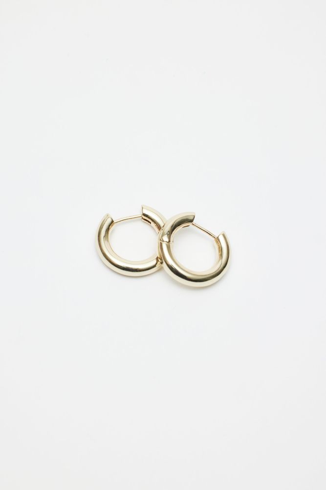 Hinge Mini Hoop Earrings 