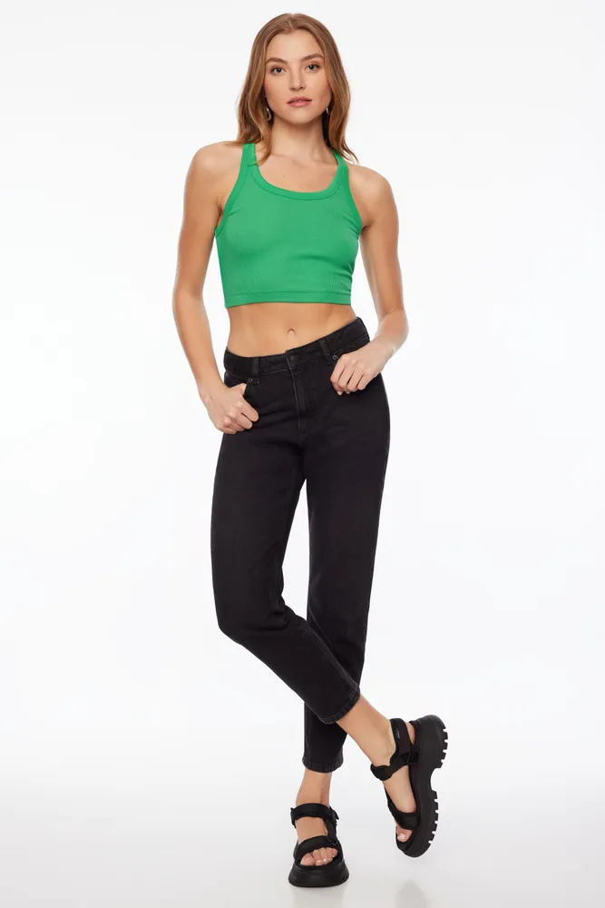 Camden Scoop Neck Crop Top