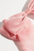 Oversized Organza Bow Hair Clip