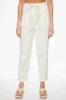 Belted Straight Leg Pants