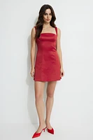 Ivy Sateen Mini Dress