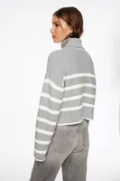 Crop Turtleneck Sweater