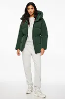 Lustre Puff ™ Cinched Waist Puffer Jacket