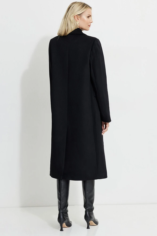 Double Breasted Wool Coat