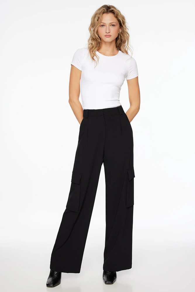 Gemma Wide Leg Cargo Pants