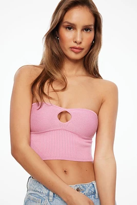 Keyhole Tube Top