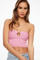 Keyhole Tube Top