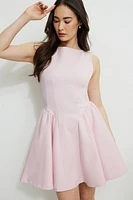 Kerina Flared Ponte Mini Dress
