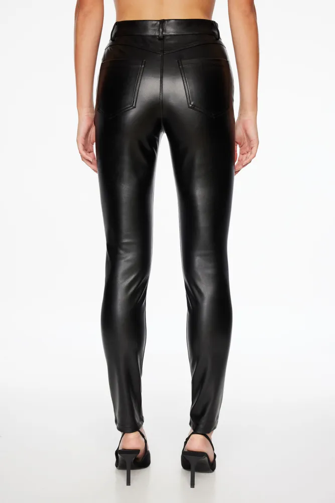 Kate Faux Leather Skinny Pants