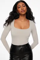 Maren Sculpt Square Neck Bodysuit