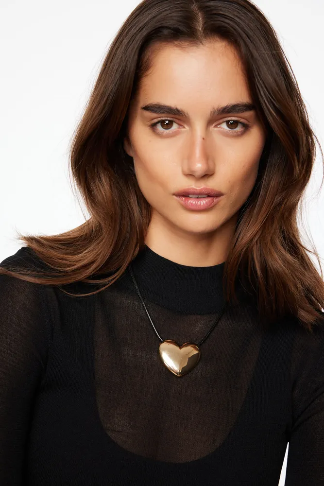 Oversized Heart Necklace