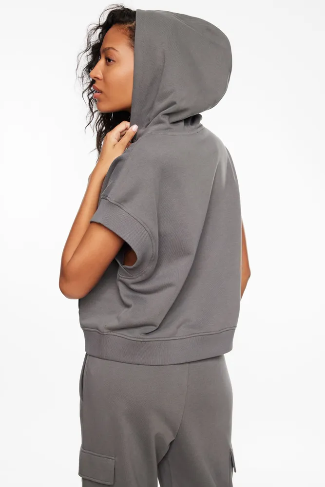 Sleeveless Pullover Hoodie